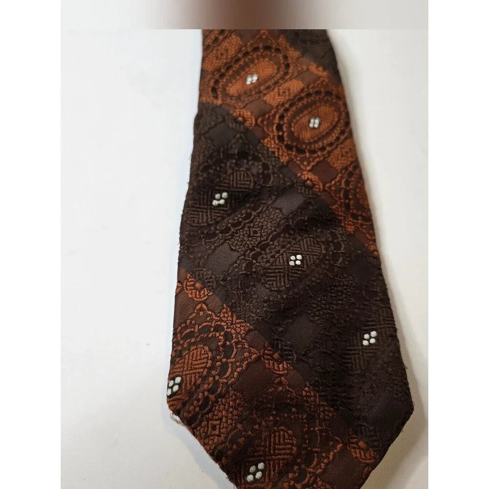 Vintage Mens Textured Tie